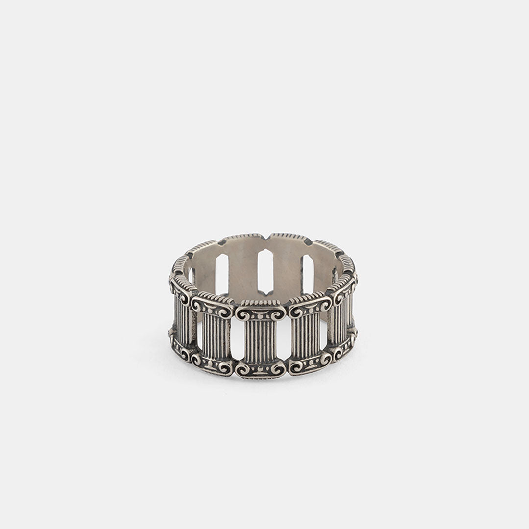 Silver Pillar Ring Silver Pillar Ring
