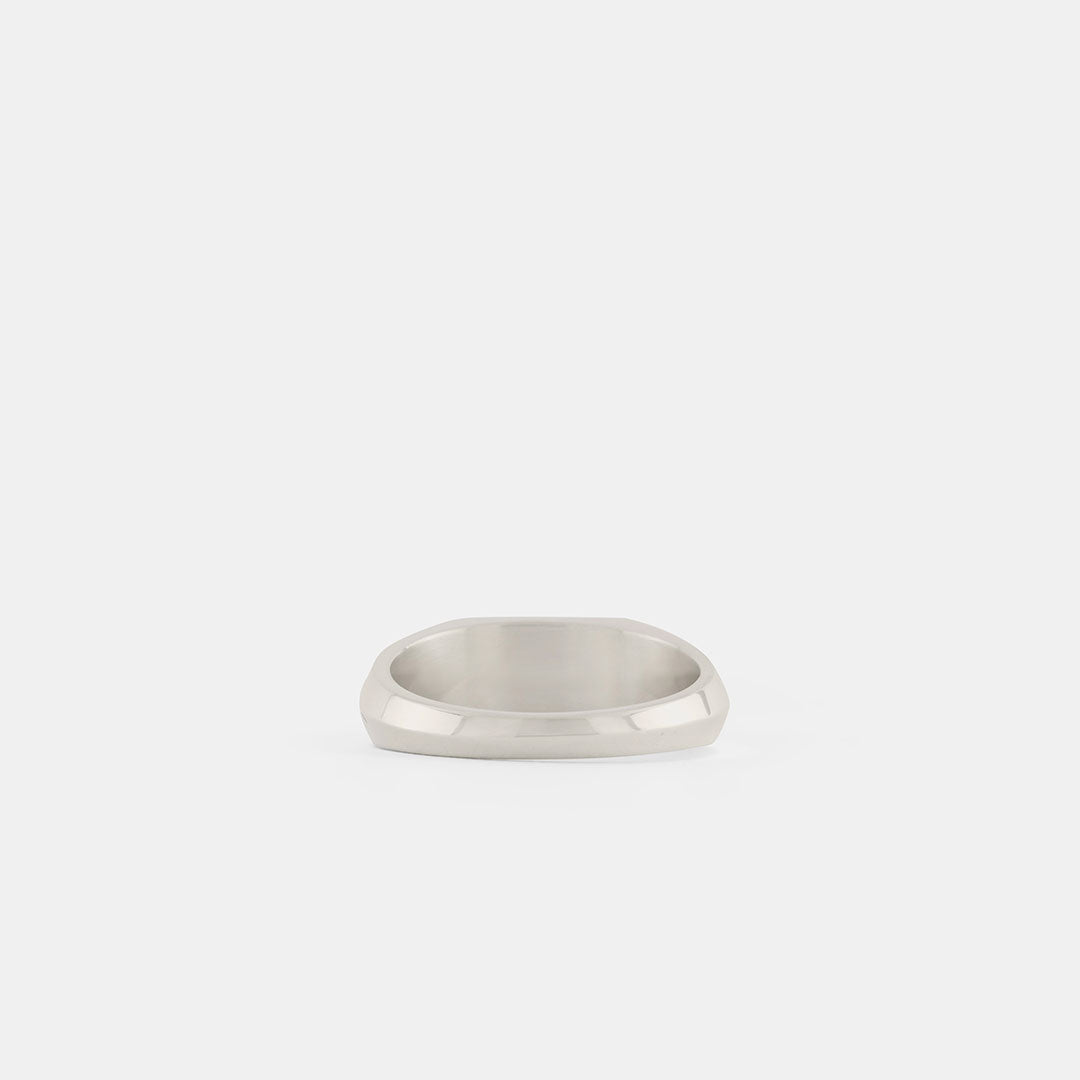 Silver Rope Bevel Ring Silver Rope Bevel Ring