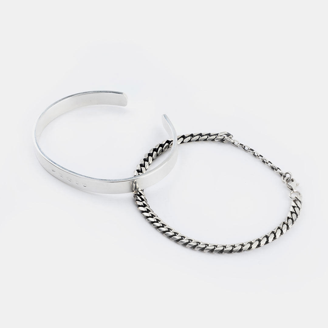 Silver Scale Bracelet - Serge DeNimes