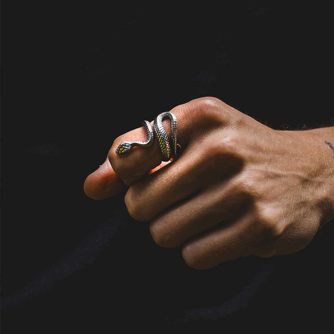 Silver Snake Ring Silver Snake Ring - Serge DeNimes