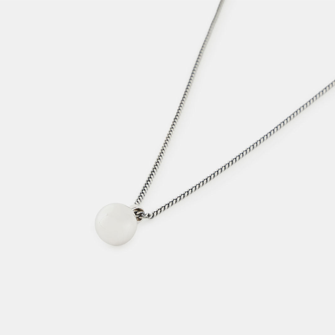 Silver Sphere Necklace Silver Sphere Necklace - Serge DeNimes