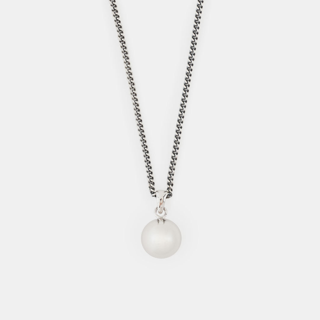 Silver Sphere Necklace Silver Sphere Necklace - Serge DeNimes