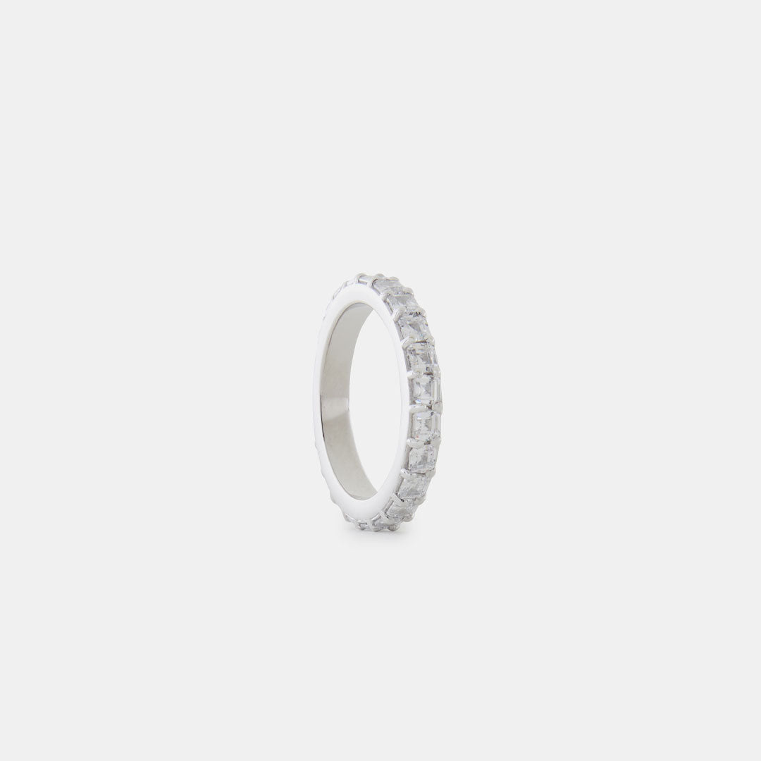 Silver Tennis Ring Silver Tennis Ring