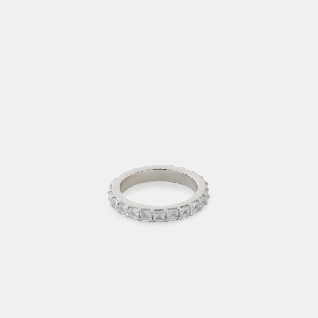Silver Tennis Ring Silver Tennis Ring
