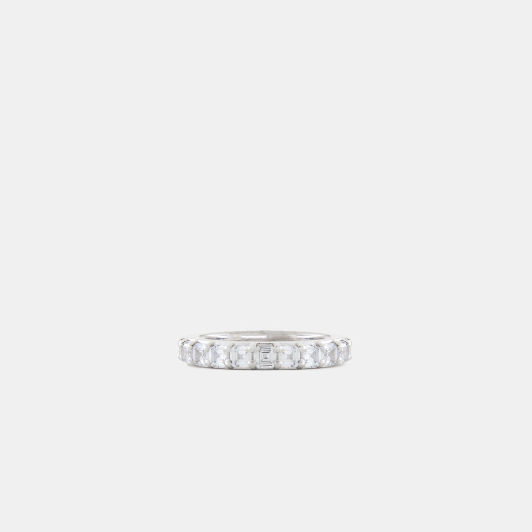 Silver Tennis Ring Silver Tennis Ring