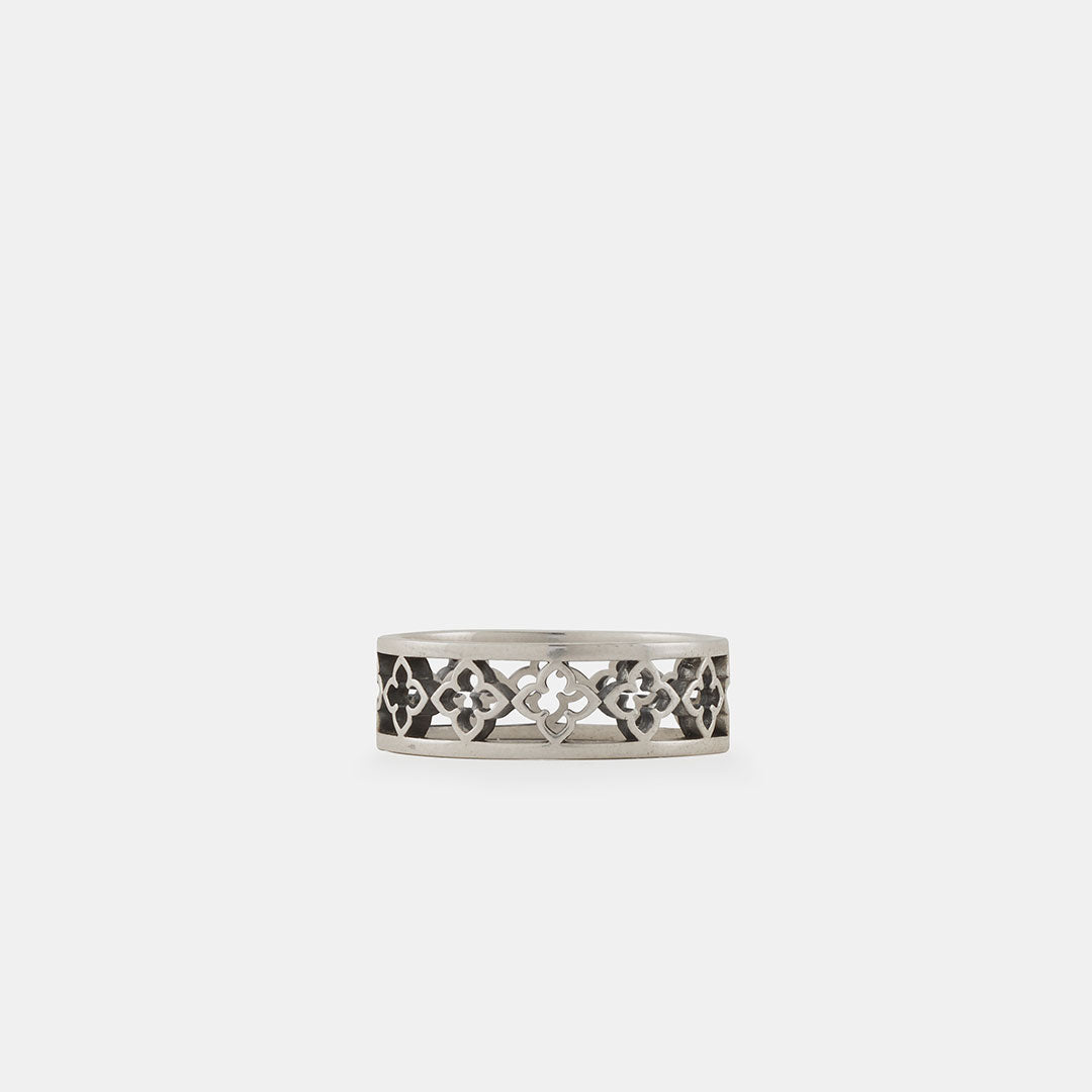 Silver Tudor Cross Ring Silver Tudor Cross Ring - Serge DeNimes