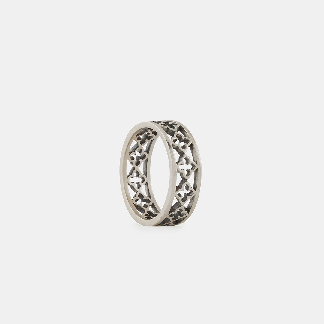 Silver Tudor Cross Ring Silver Tudor Cross Ring - Serge DeNimes