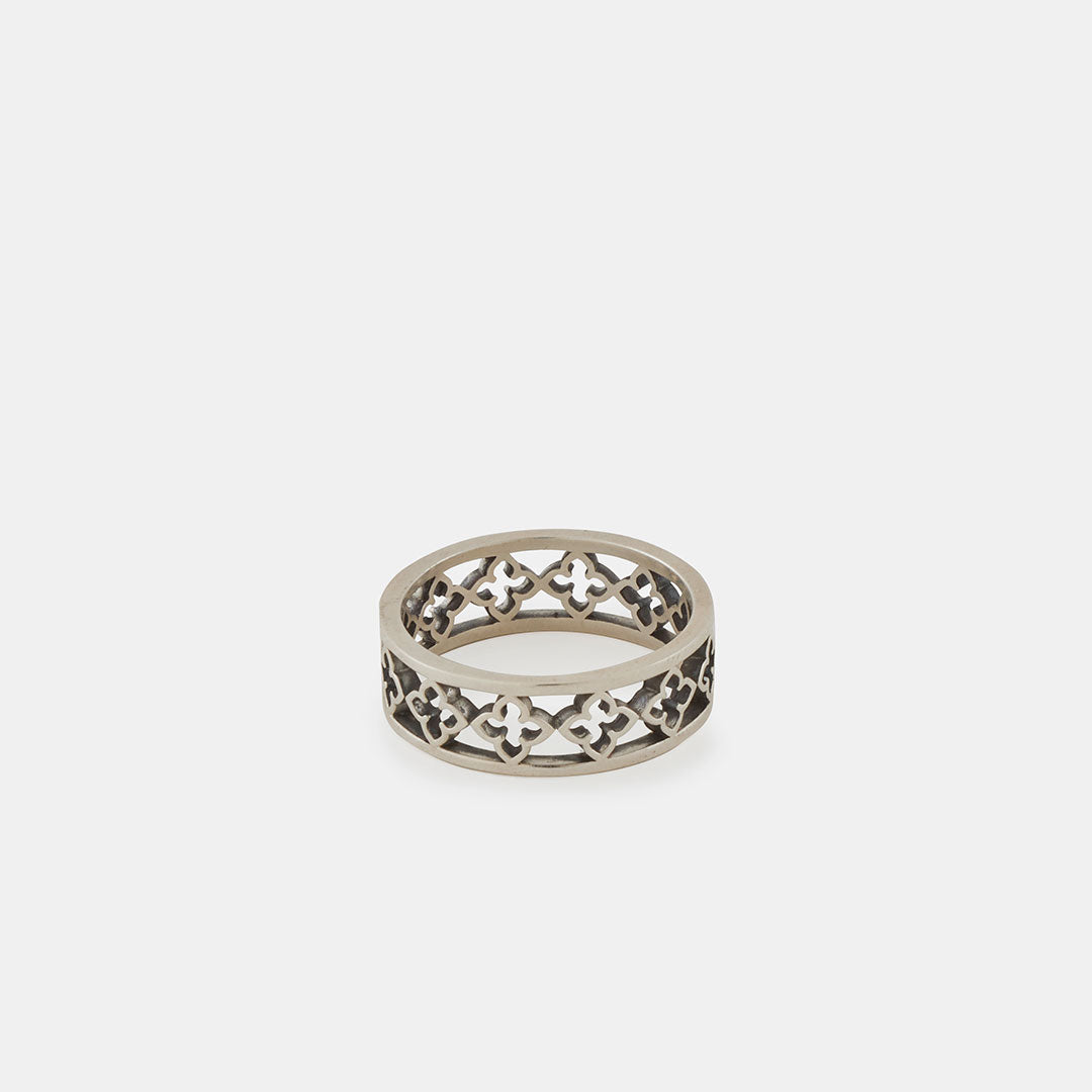 Silver Tudor Cross Ring Silver Tudor Cross Ring - Serge DeNimes