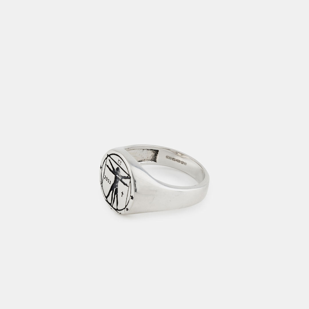 Silver Vitruvian Ring Silver Vitruvian Ring - Serge DeNimes