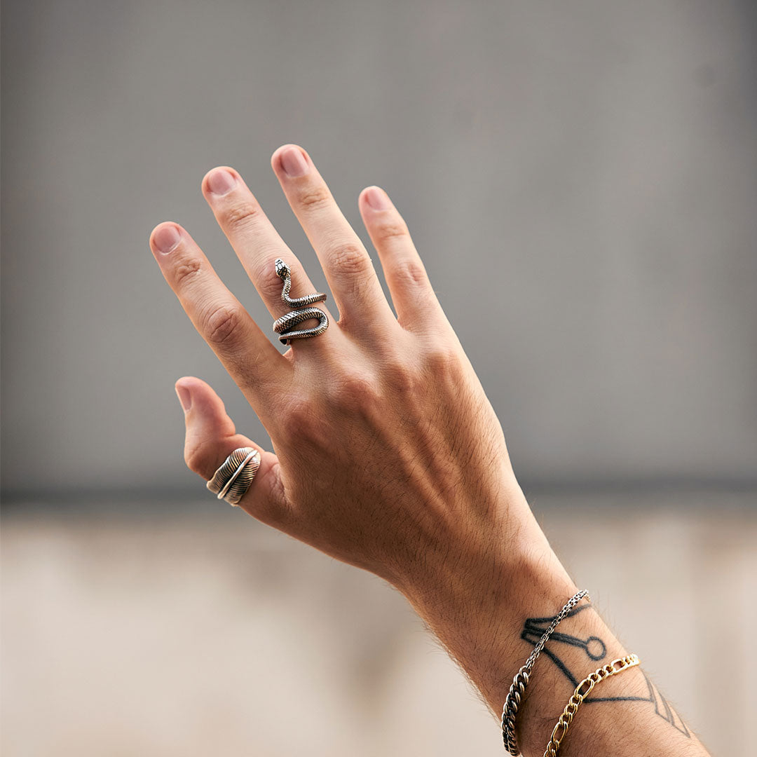 Silver Snake Ring Silver Snake Ring - Serge DeNimes
