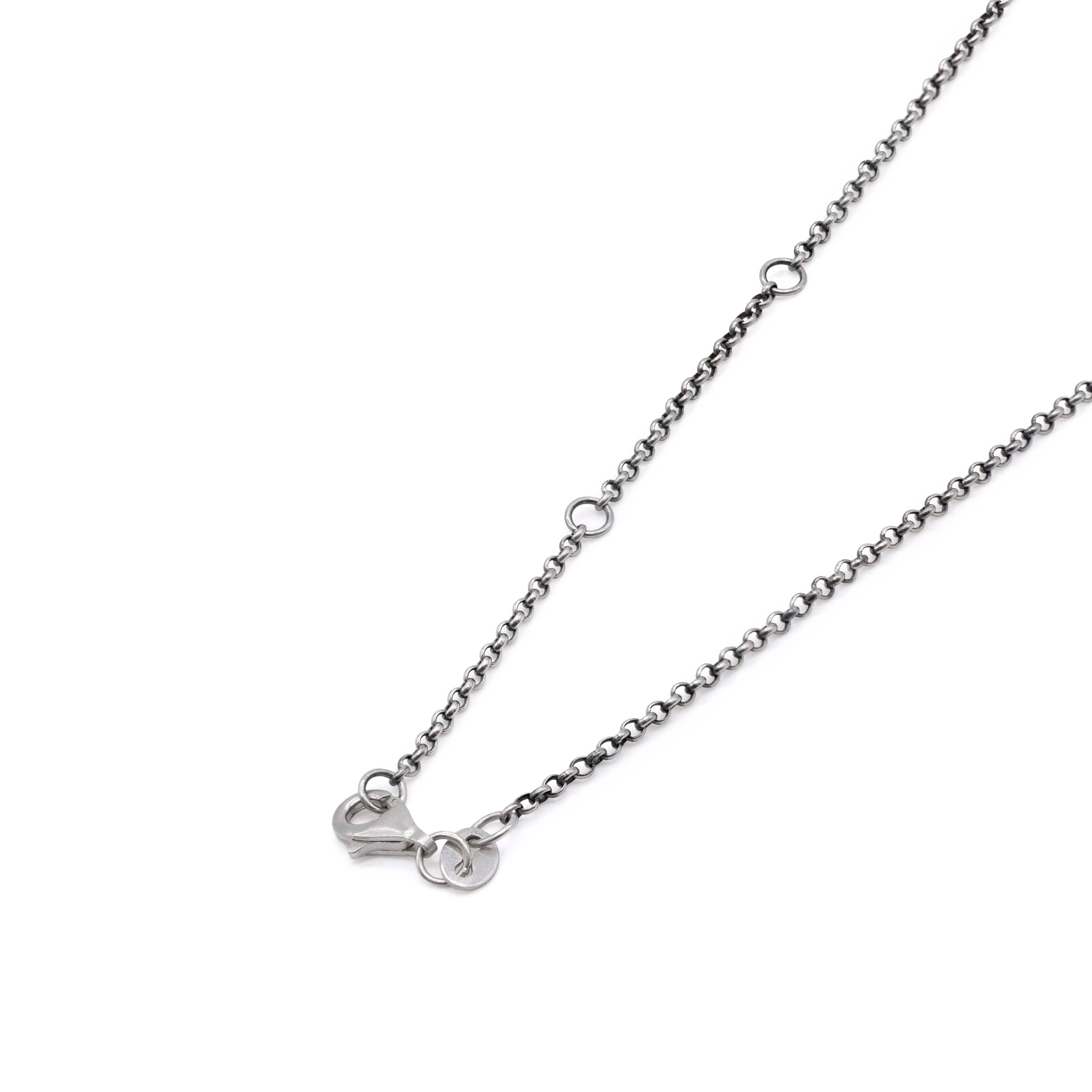 Silver Padlock Necklace | 925 Sterling Silver | Serge DeNimes