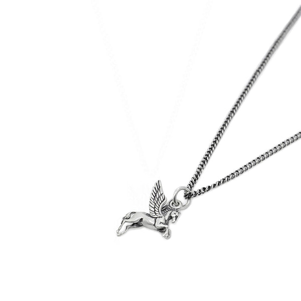 Silver Pegasus Necklace