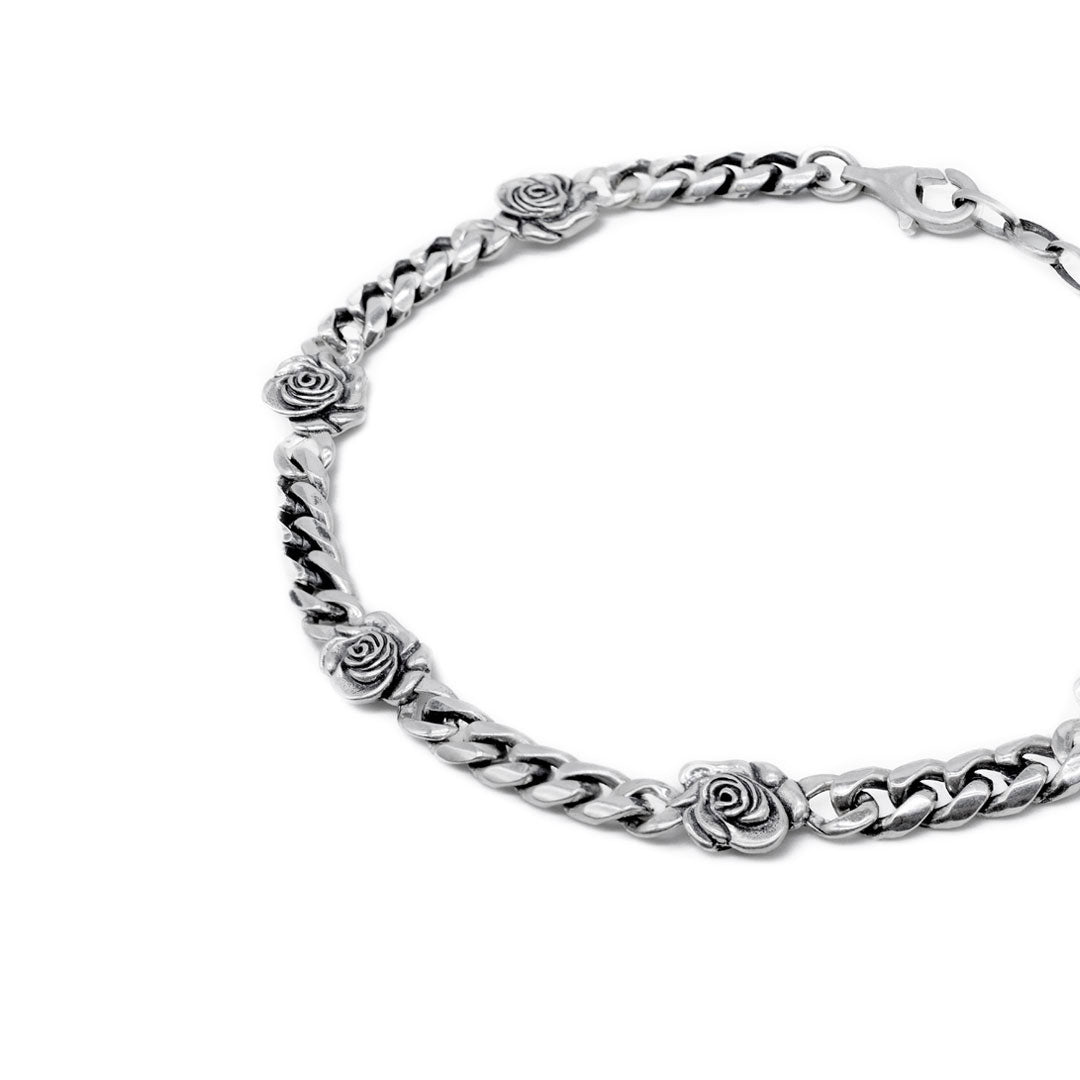 Silver Rose Bracelet - Limited Edition - Serge DeNimes