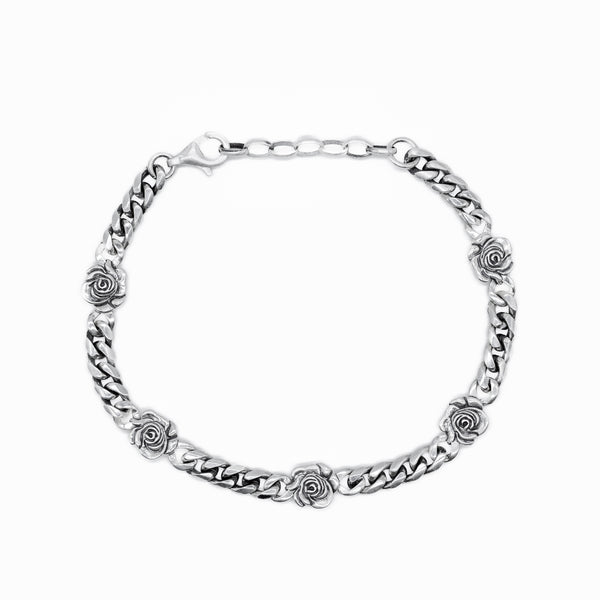 Silver Rose Bracelet - Limited Edition