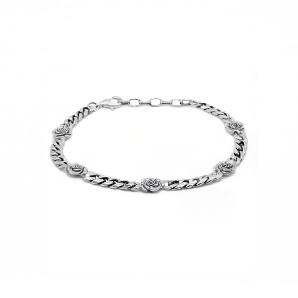 Silver Rose Bracelet - Limited Edition