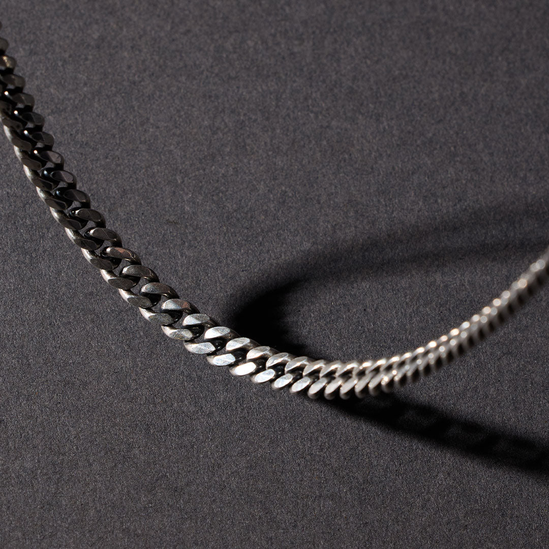 Silver 5mm Curb Chain - Serge DeNimes
