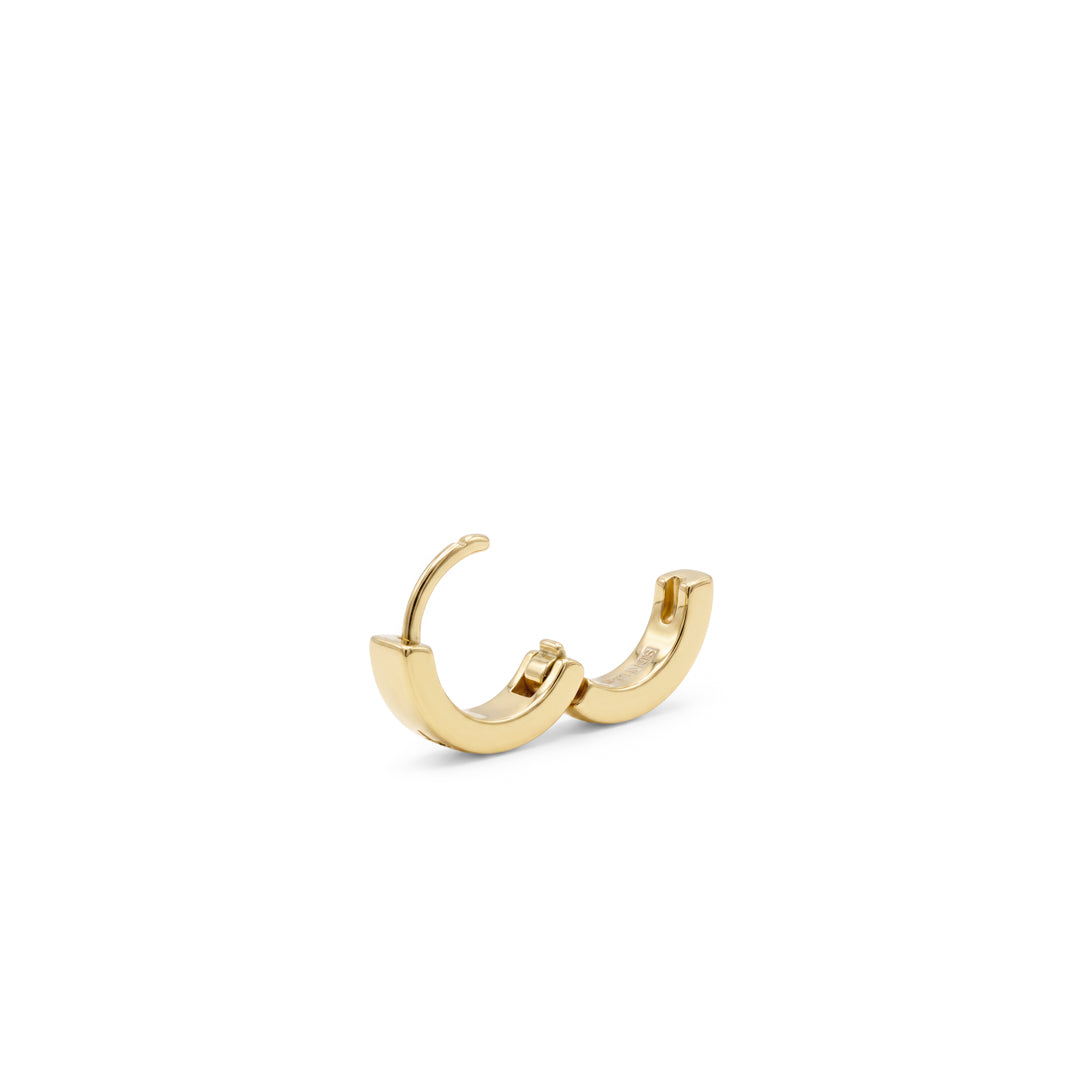 Gold Asteria Hoop Earring - Serge DeNimes