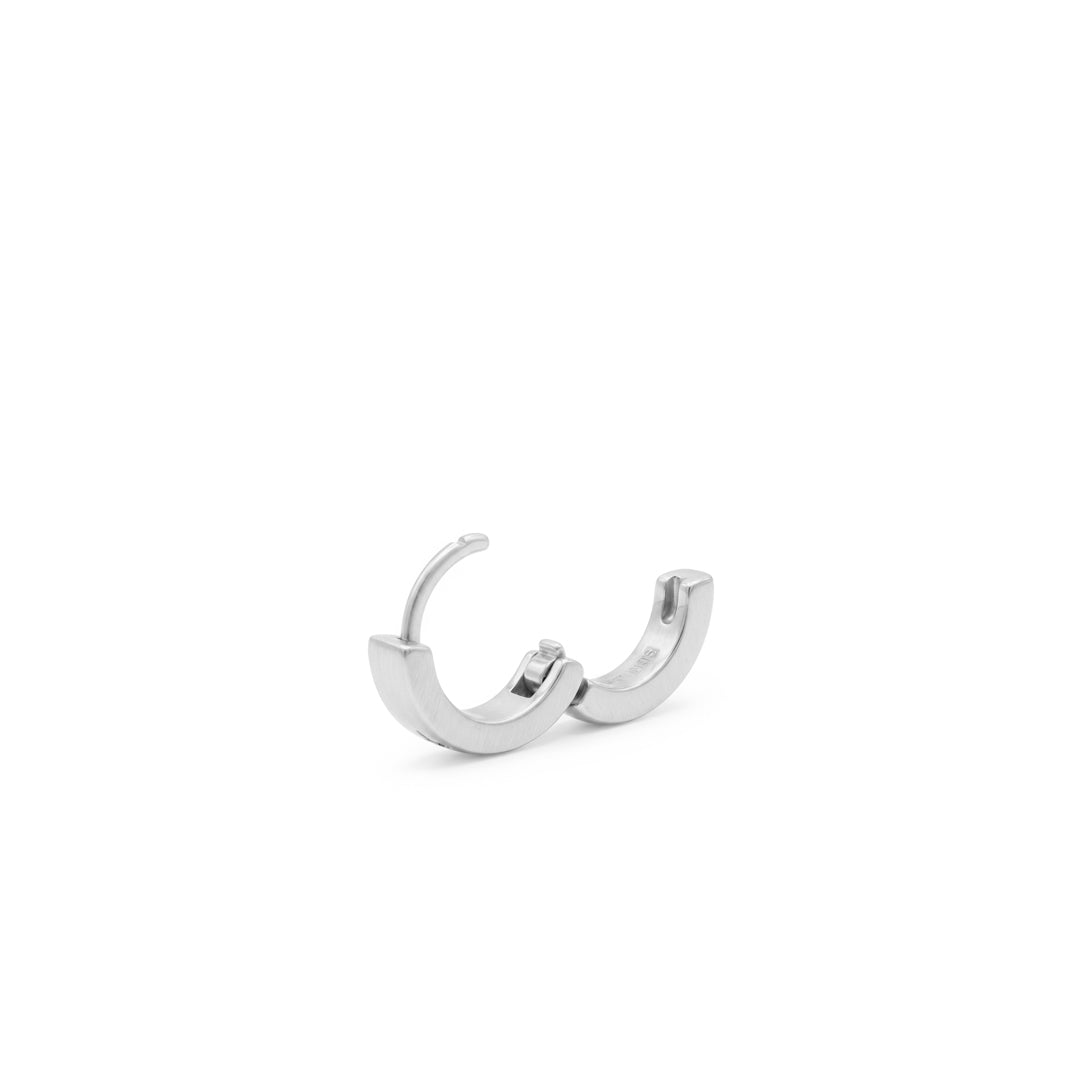Silver Asteria Hoop Earring - Serge DeNimes