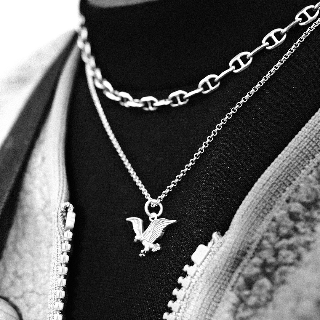Silver Eagle Necklace