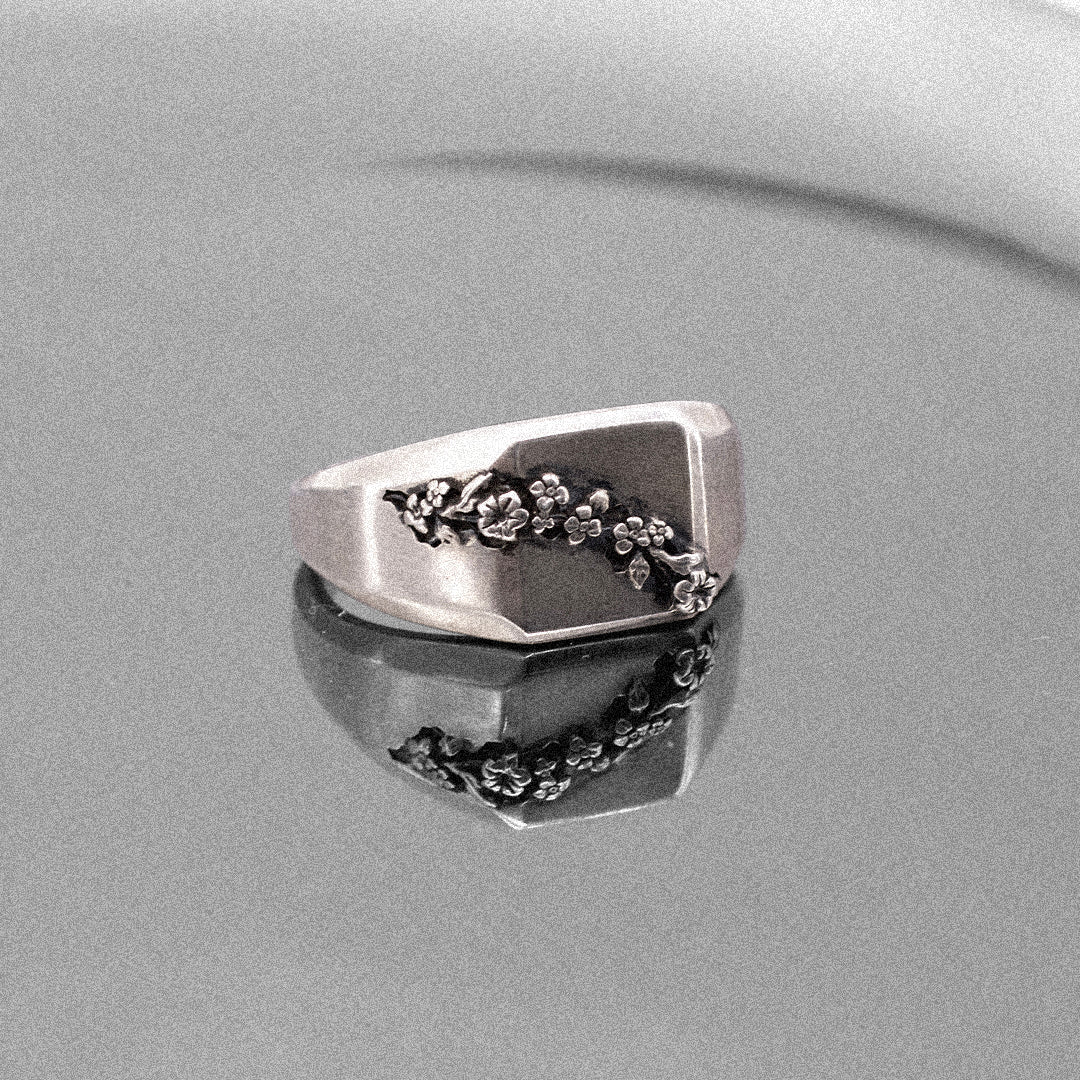Silver Flora Ring - Serge DeNimes