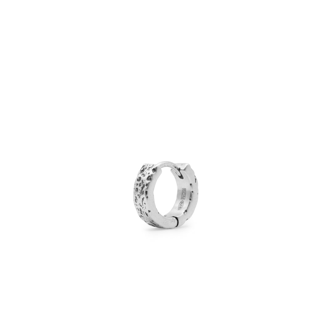 Silver Forge Hoop Earring - Serge DeNimes