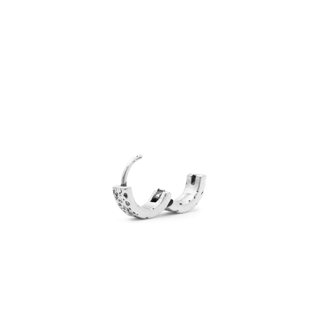 Silver Forge Hoop Earring - Serge DeNimes