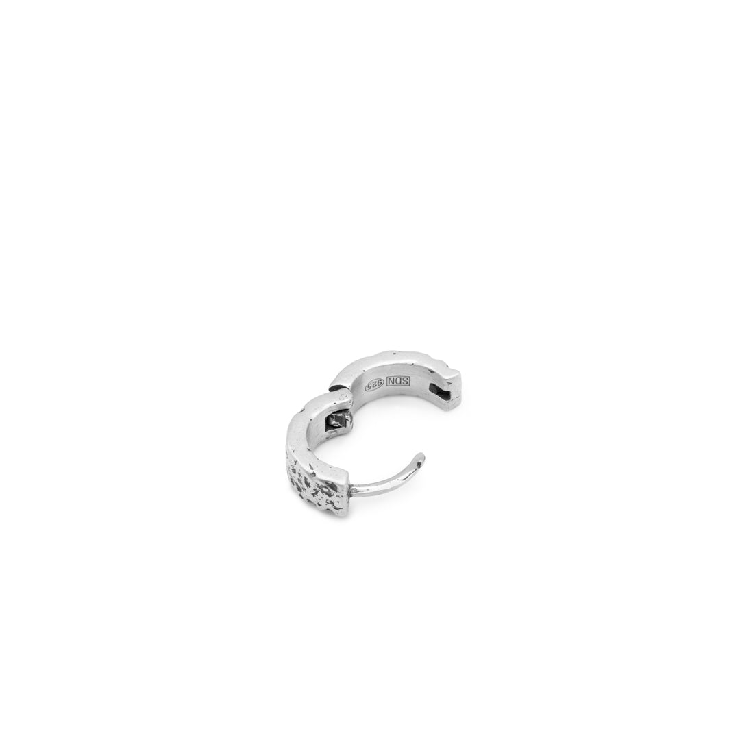 Silver Forge Hoop Earring - Serge DeNimes