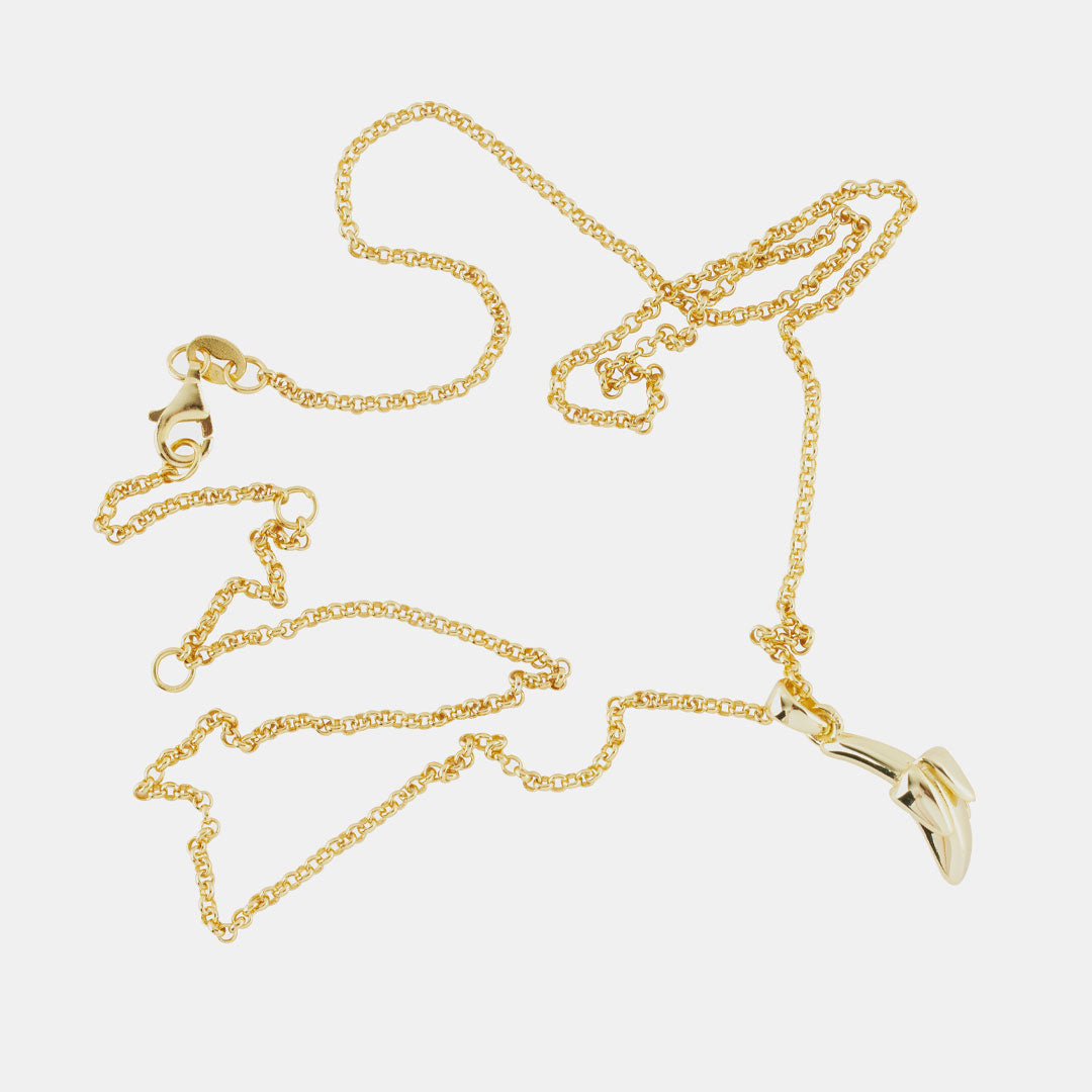 Gold Banana Necklace