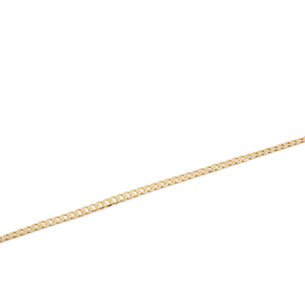 Gold Flat Cuban Chain