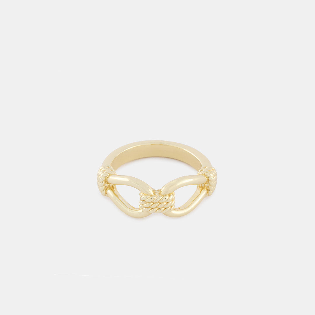 Gold Lasso Ring