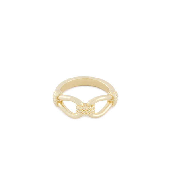 Gold Lasso Ring
