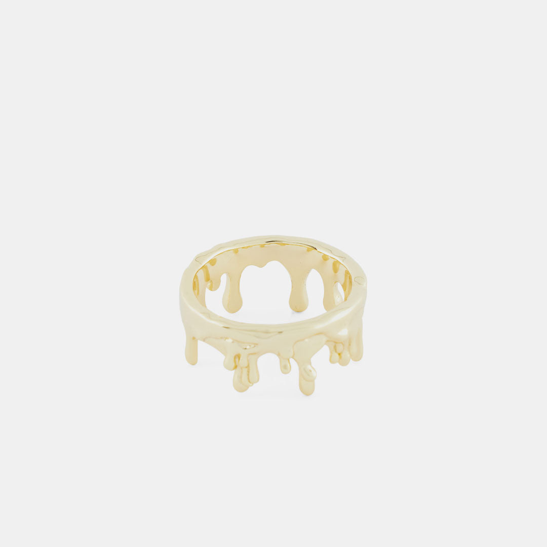 Gold Molten Ring