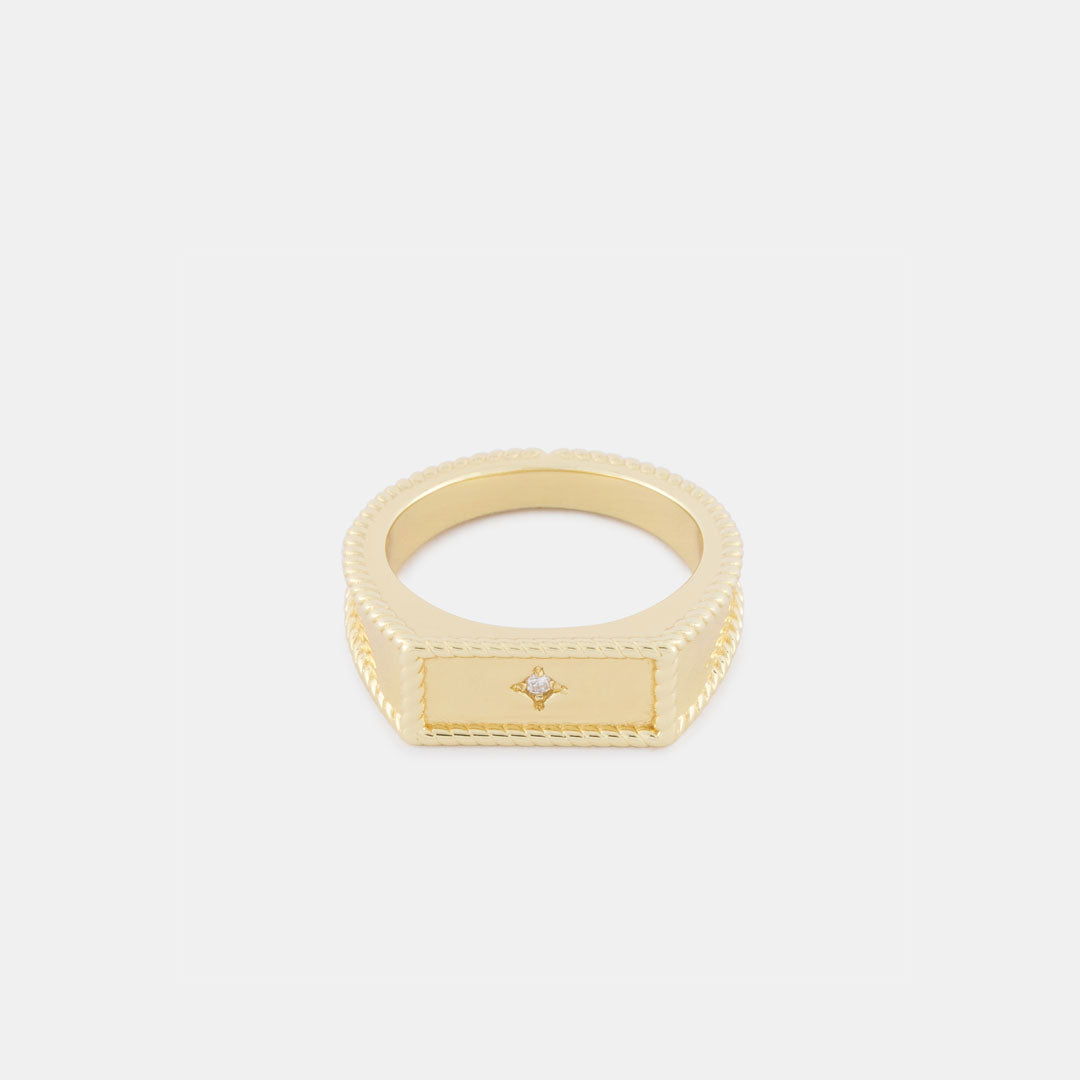 Gold Moonlight Ring