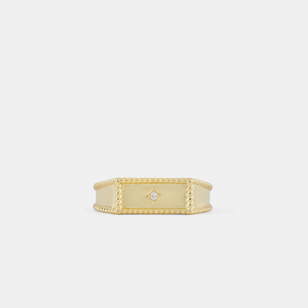 Gold Moonlight Ring
