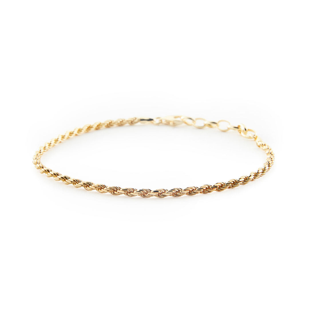 Gold Rope Bracelet