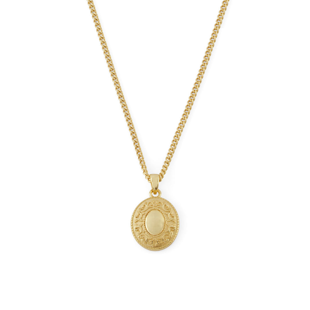 Gold Saloon Necklace