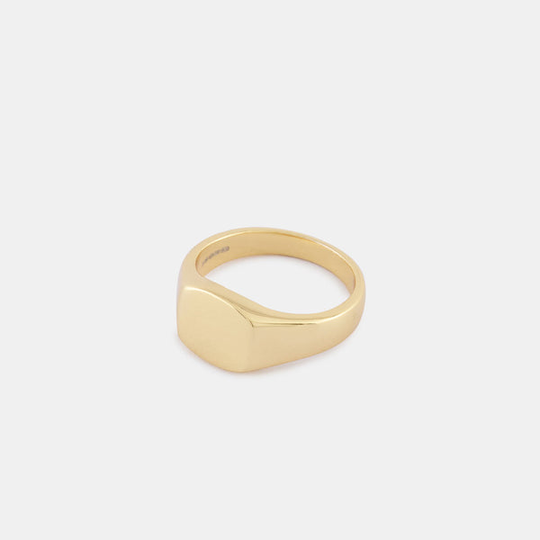Gold Signet Ring - Serge DeNimes