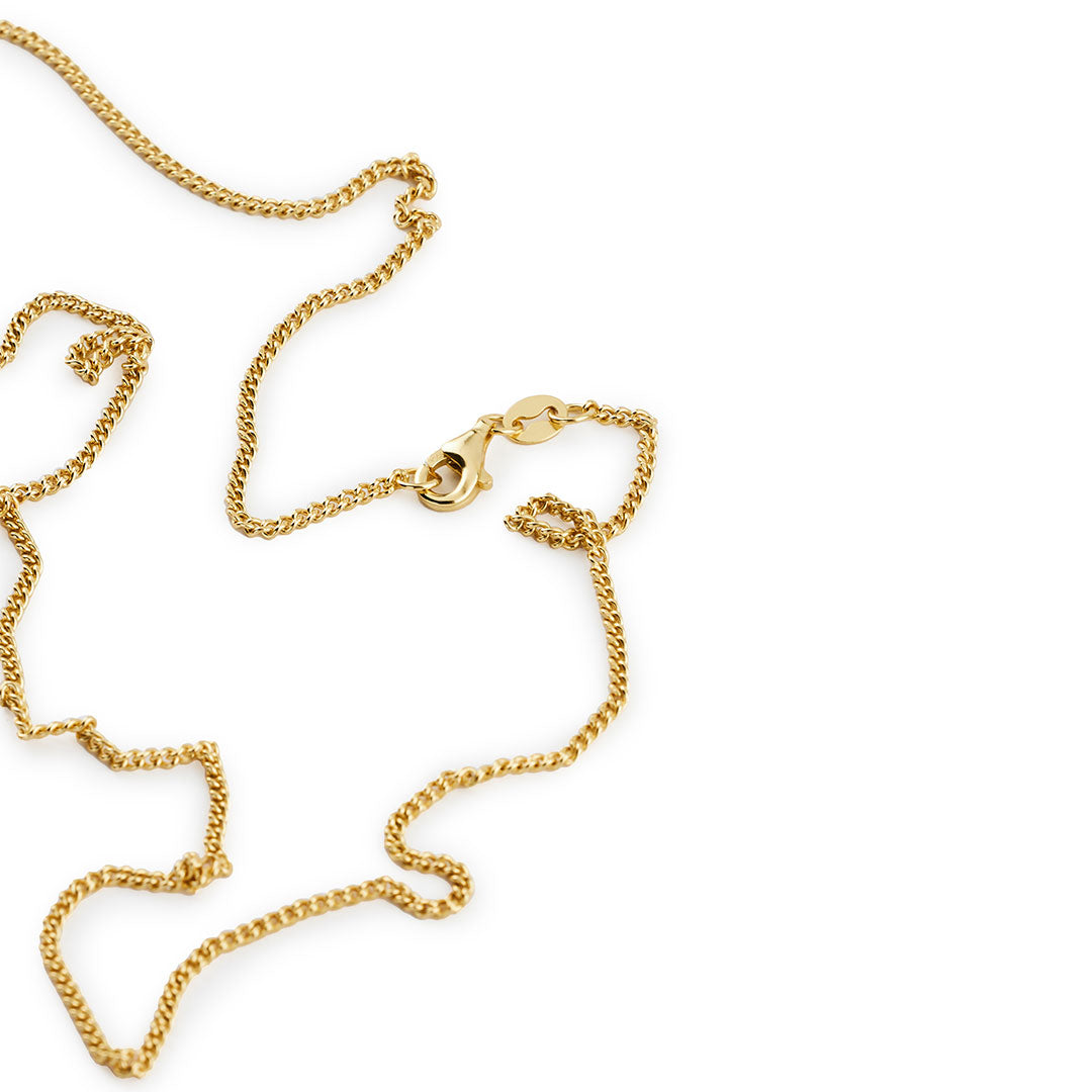 Gold 2.5mm Curb Chain