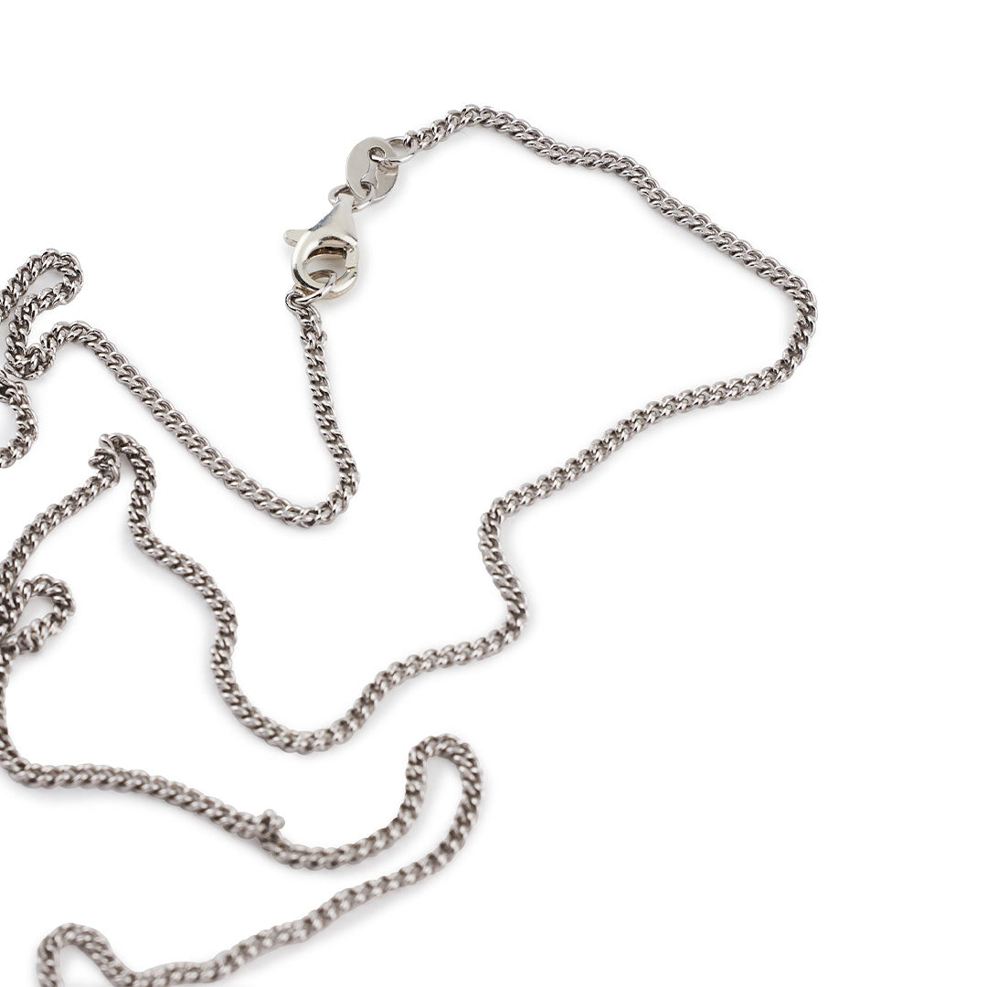 Silver 2.5mm Curb Chain