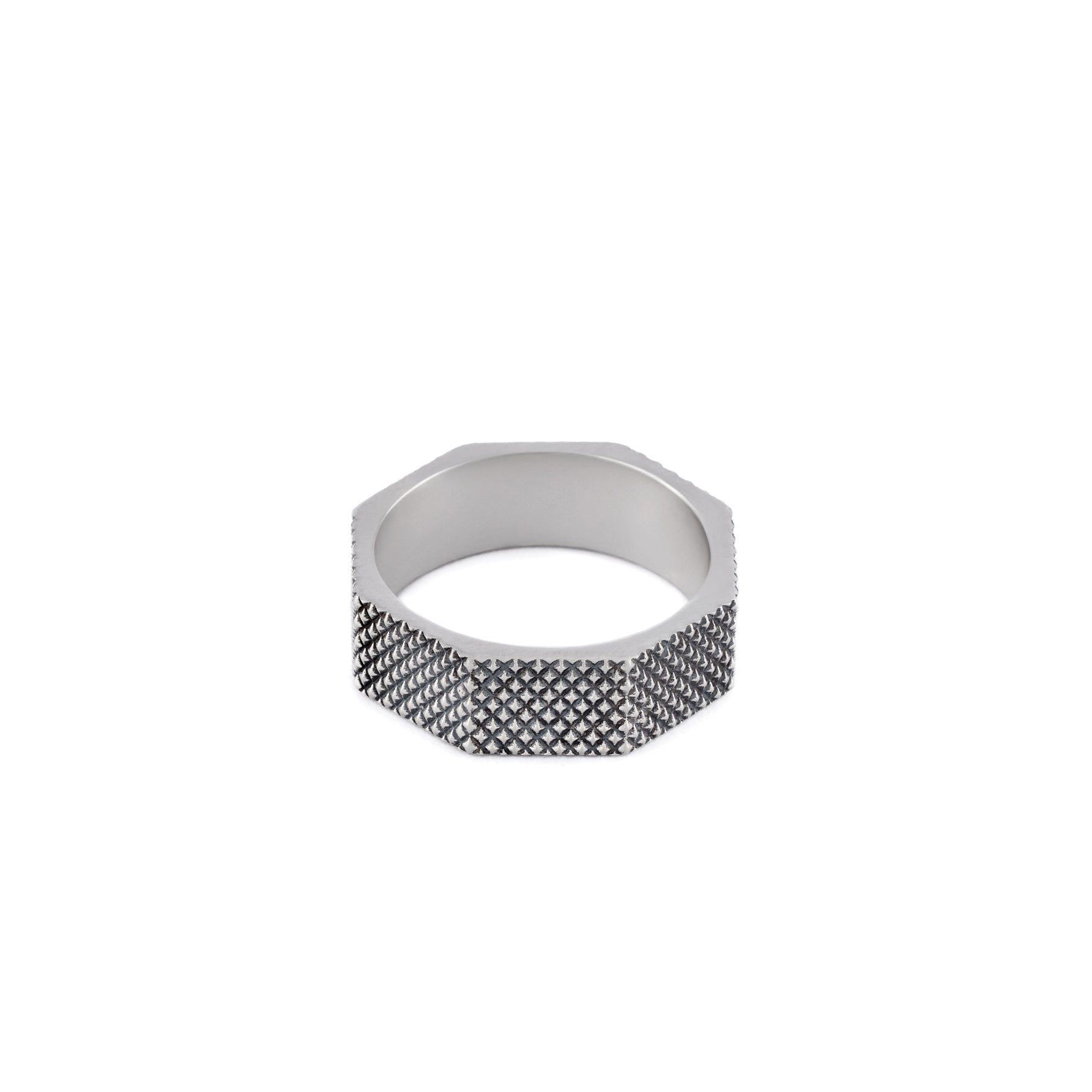 Silver Vault Ring