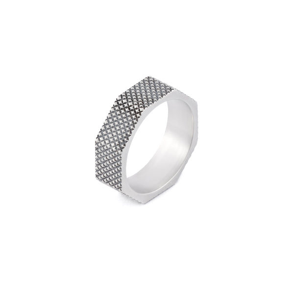 Silver Vault Ring