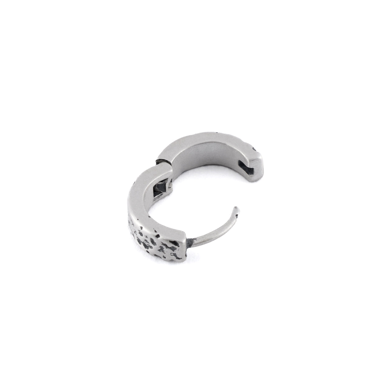 Silver Forge Earring