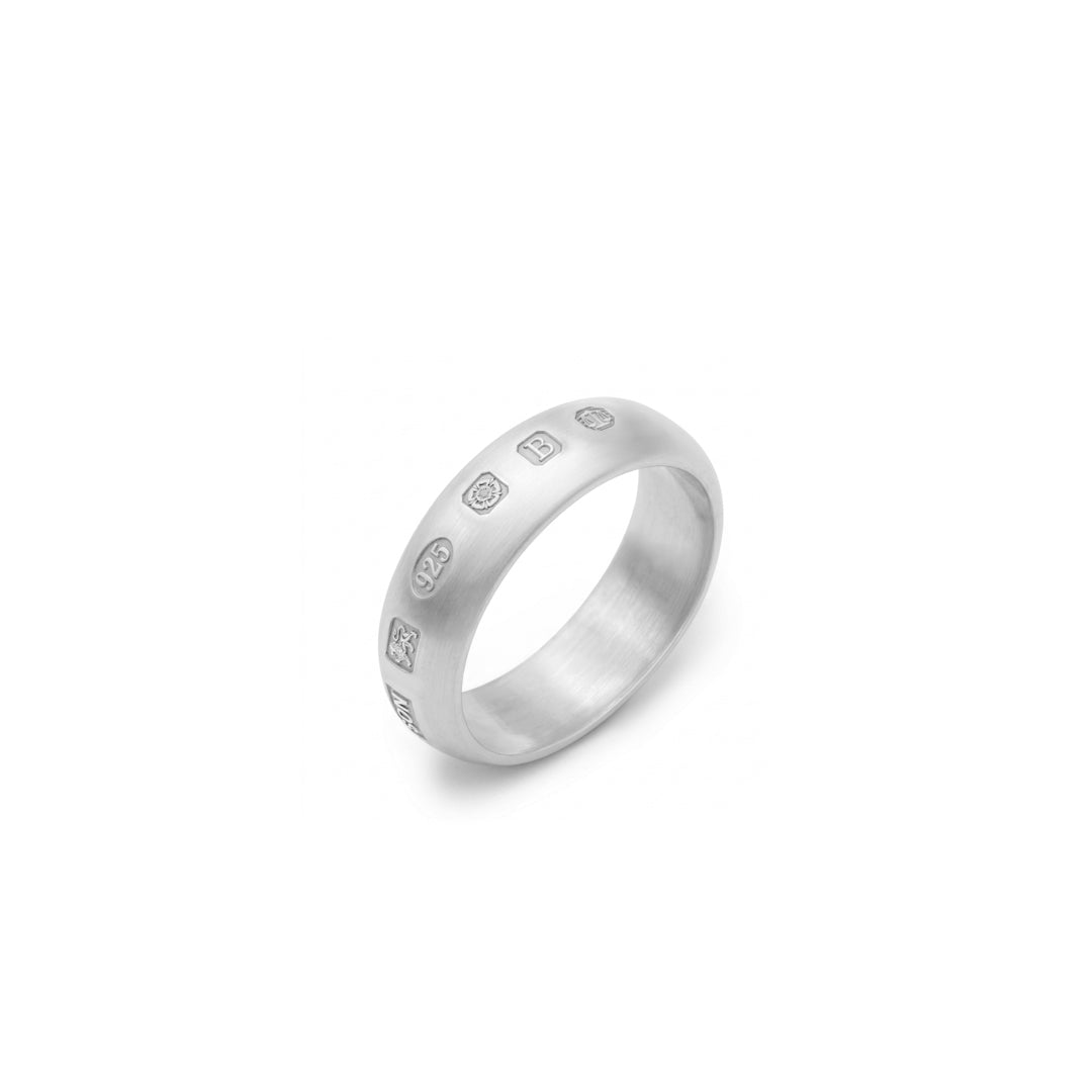 Silver Traditional Hallmark Ring