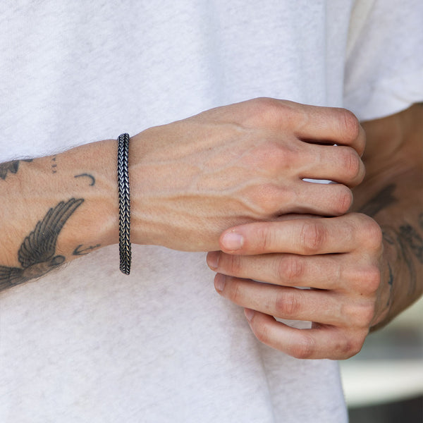 Silver Foxtail Bracelet