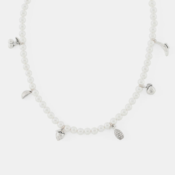 Pearl Charm Necklace