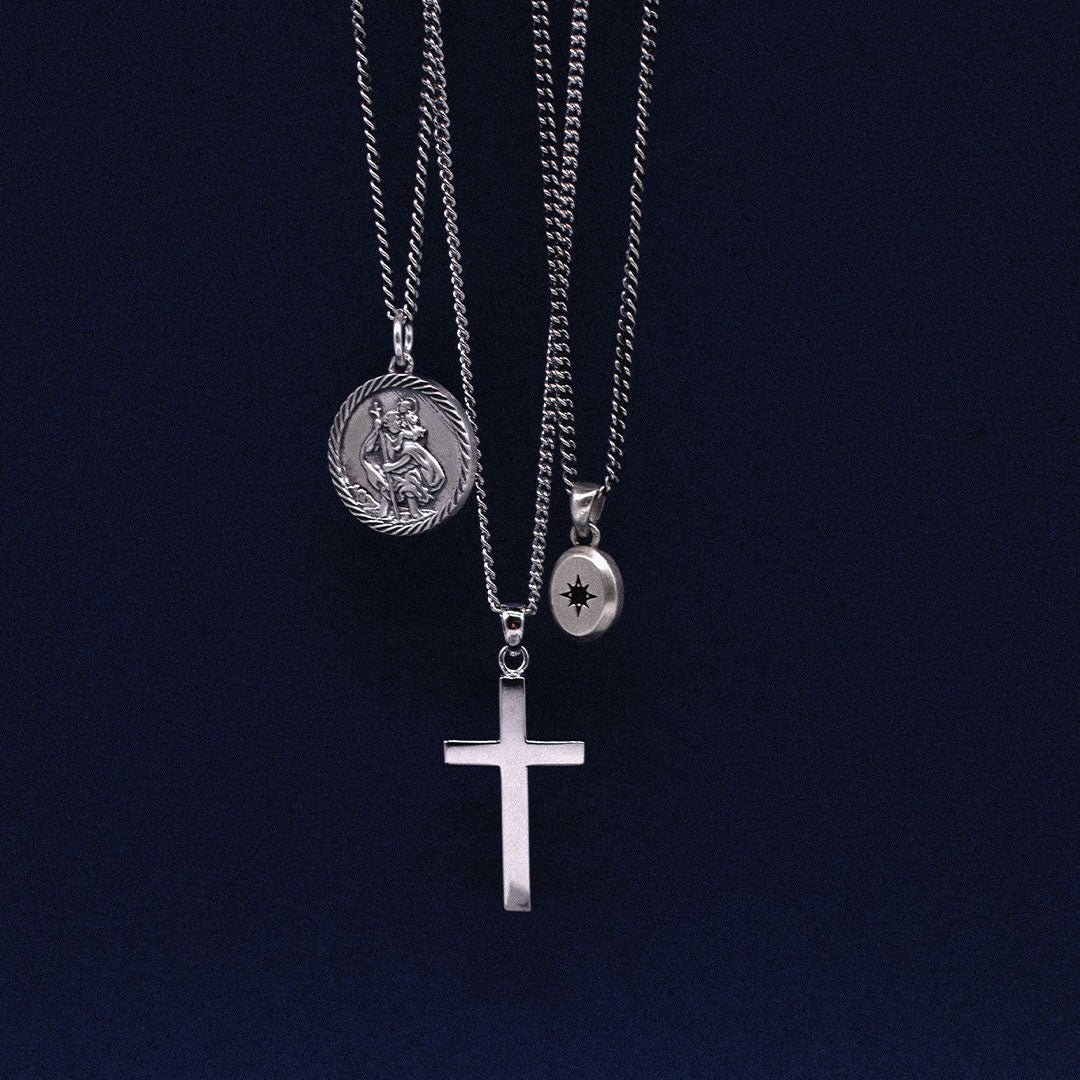 Silver Polaris Necklace - Serge DeNimes