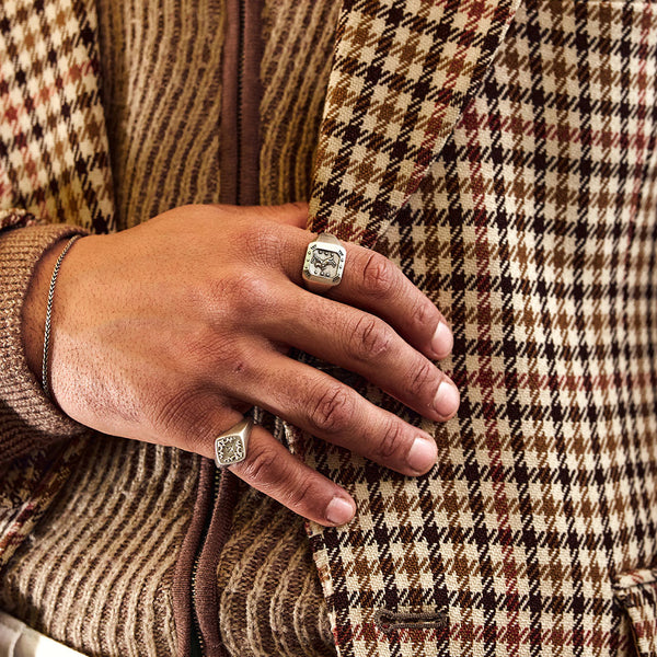 Silver Rodeo Ring - Serge DeNimes