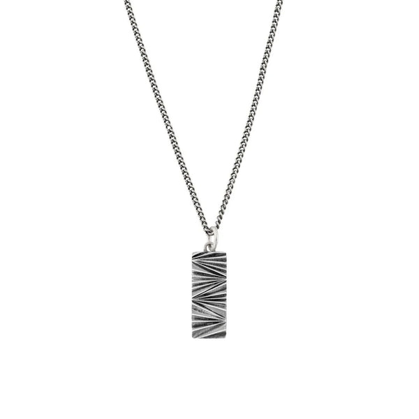 Silver Abstract Necklace - Serge DeNimes