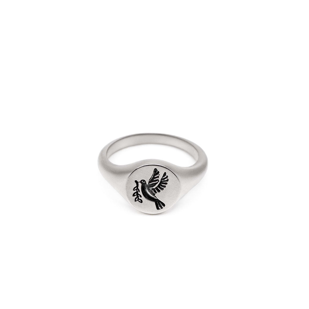 Silver Blessed Ring - Serge DeNimes