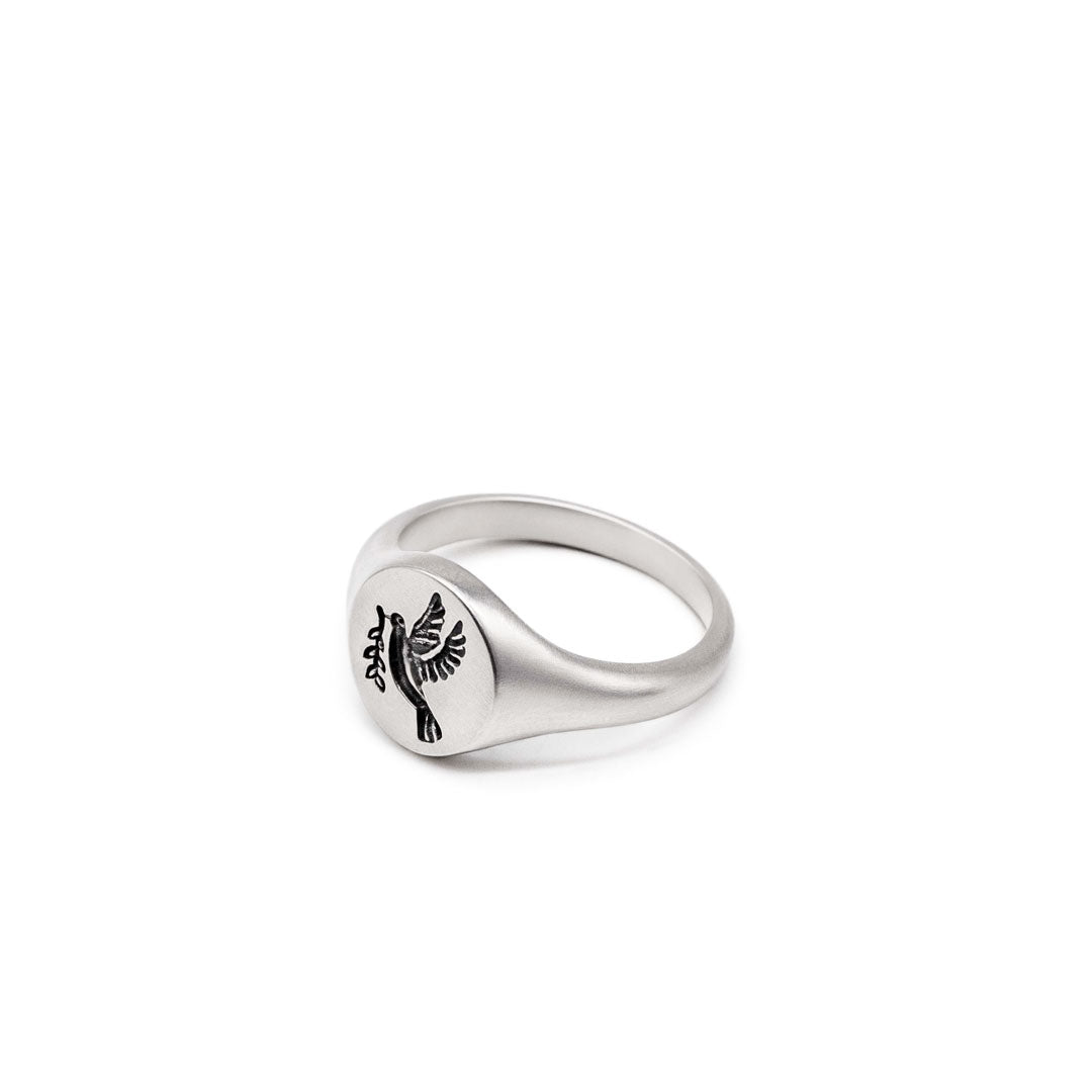 Silver Blessed Ring - Serge DeNimes